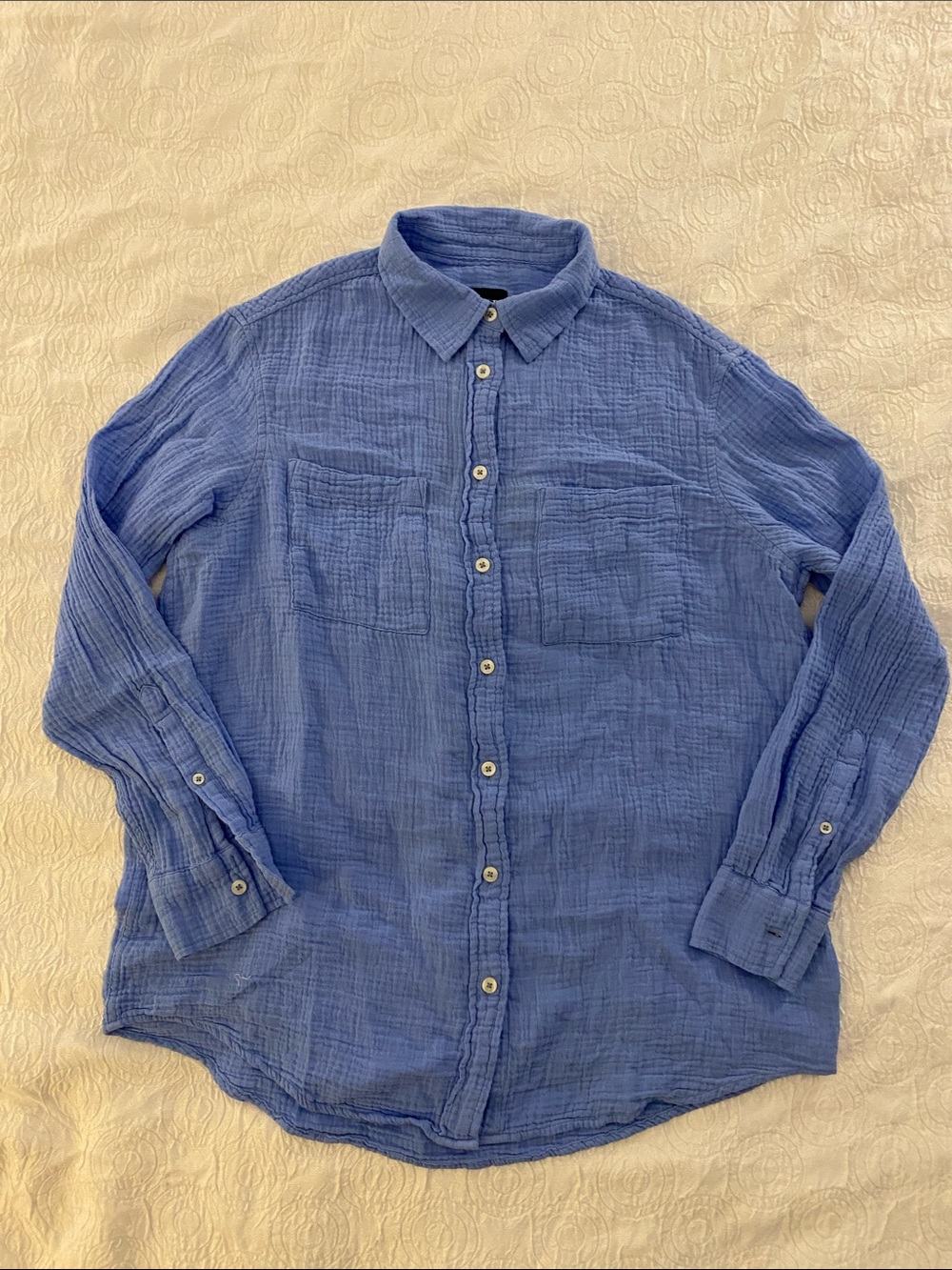 Gap Women's Cotton Gauze Button Up Shirt BNWT